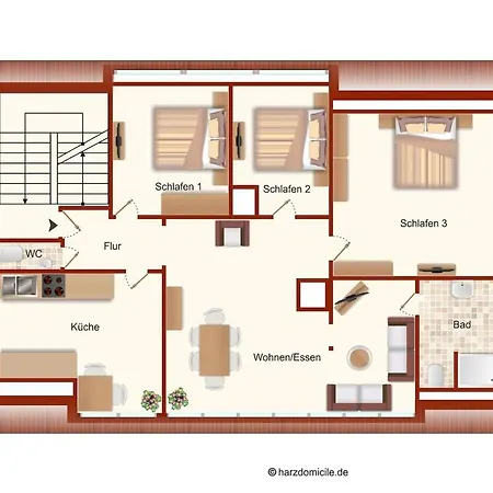 Waldfrieden 4 Mit Dachterrasse Und Grill Braunlage