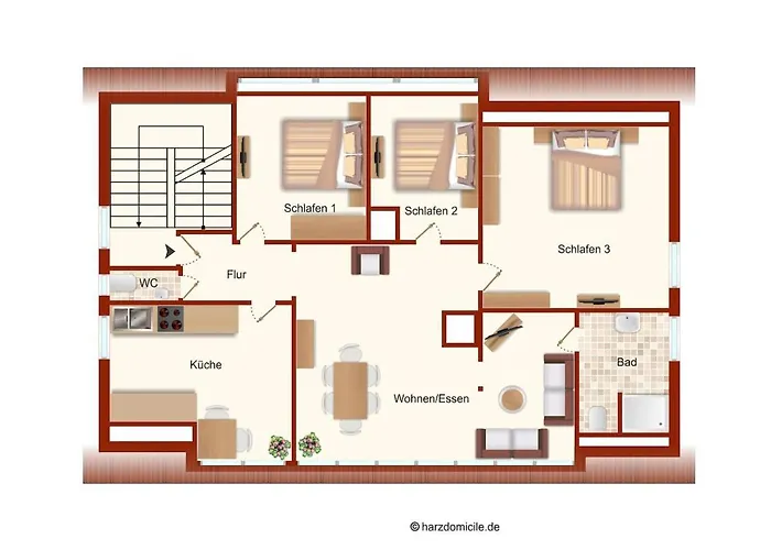 Waldfrieden 4 Mit Dachterrasse Und Grill Braunlage